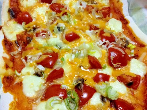 トマトとモッツァレラチーズpizza（HB使用）